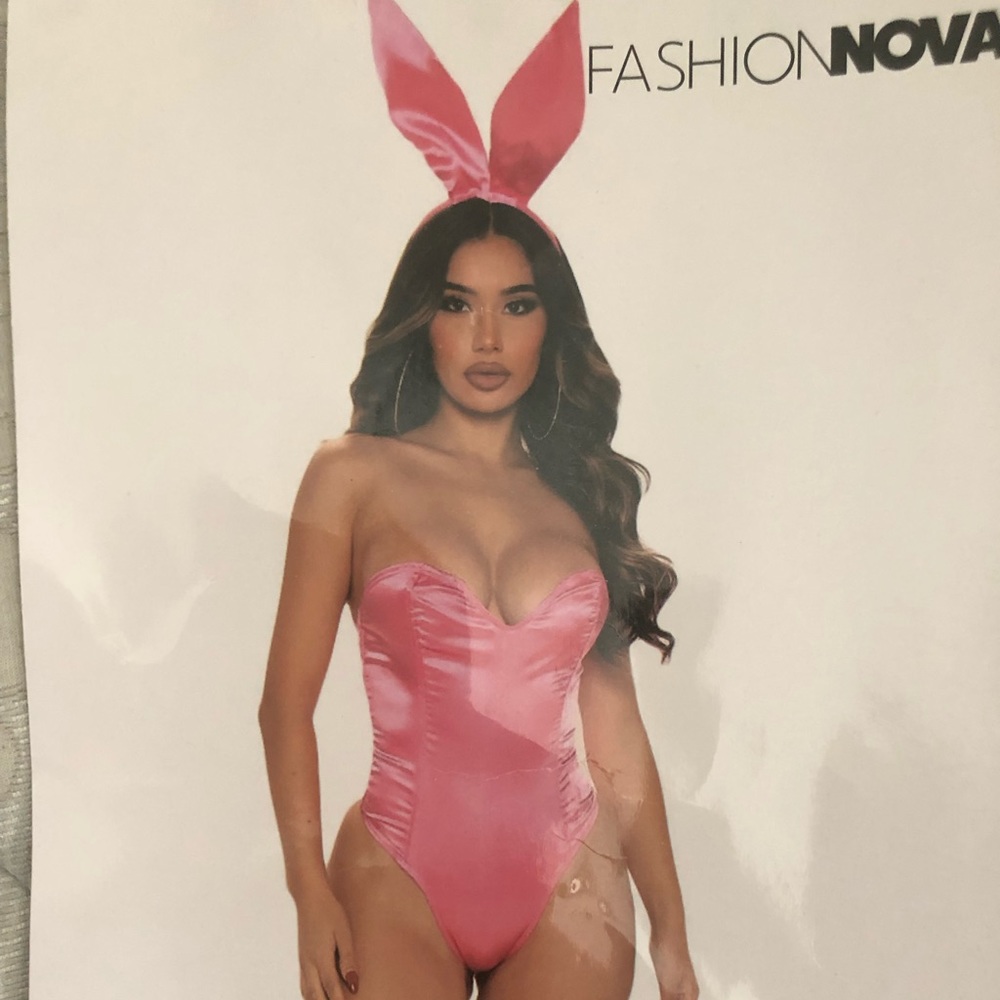 Pink bunny fashion nova halloween costume